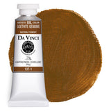 DA VINCI PAINTS Professional Artist Oil Paint, Goethite Genuine, 37mL