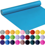 SMART&CASUAL 17.8 x 760 (63) Lake Blue Kraft Craft Paper Roll for Gift Wrapping Bulletin Board Bouquet Flower Kids Art Packing 