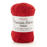 Premier Yarns Home Cotton Yarn, Solid Cranberry