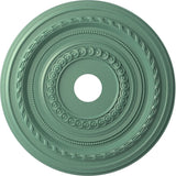 Ekena Millwork CMP22COFSM Cole Thermoformed PVC Ceiling Medallion (Fits Canopies up to 6), 22OD x 3 1/2ID x 1P, Universal Pearl 