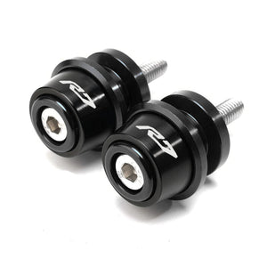 Mowok Swingarm Spool Slider Fits For Yamaha R7 Yzfr7 Yzf R7 2021 2022 Motorcycle Accessories Stand Screws (Black)