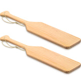 Outus 2 Pieces 15 Inch Unfinished Wooden Paddle Solid Pine Wood Paddle for Traditional Greek Arts, Crafts, Sorority, Fraternity 