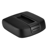 ILONPA Black Center Console Armrest Lid Box Cover Fits for 2007-2014 Chevy Silverado Avalanche Tahoe Suburban, GMC Sierra Yukon 