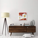 Washed Poppies (Red & Gold) I-Paper Art-26,,X26,,