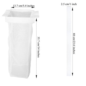 Lunpliran Dryer Vent Lint Bag Lint Traps Lint Dust Bag for Outdoor Indoor Dryer Vents Capturing Lint and Dust