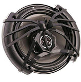 Soundstream AF.653 Arachnid Full Range 6.5 3-Way 300W Speakers,Black and Silver