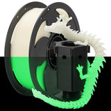 Glow Green in The Dark 1.75mm PLA Filament, Luminous Green Bright 3D Printer Filament, 1kg (2.2lbs) Spool 3D Printing PLA Filame