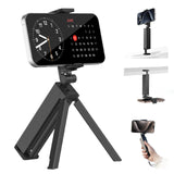 ULANZI SK-20 Travel Essentials Airplane Phone Holder, Phone Tripod 360 Rotation,Travel Must Have Handsfree Cellphone Stand for D