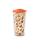 Tervis Awesome Autumn Fall Leaves Made in USA Double Walled Insulated Tumbler Travel Cup Keeps Drinks Cold & Hot, 16oz, Classic