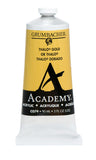 Grumbacher 90-ml Metal Tube Academy Acrylic Paint, Gloss, Thalo Gold