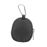 Merishopp Small Coin Purse Portable Professional Coin Pouch For Camping Travel Outdoor Black