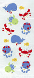 Unique 11 x 5 Sea Pals Cellophane Bags 20 Pcs, Multicolor