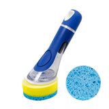 CELOX Dish Sponge with Handle, Dish Sponge with Soap Dispenser