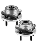ECCPP Replacement Wheel Bearing Hub 513275 X 2 Hub Bearing Assembly Rear and Front Axle 5 Lugs For Ford Edge, Explorer, Flex, Ta