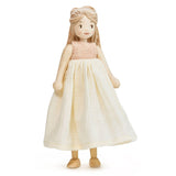 Tender Leaf Toys - Ferne and Lola Wooden Dolls - Large Handcrafted Multicultural Dolls with Rotating Arms and Legs - Develop Cre