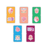 woopme 5 PCs Girl Power Cute Magnetic Bookmark for Students Kids Book Lovers Readers Gift Magnetic Page Clips Folding