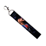 Isee 360 Kylian Mbappe Lanyard Tag With Swivel Lobster For Gift Luggage Bags Backpack Laptop Bags L X H 5 X 0.8 Inch