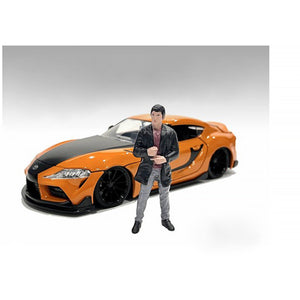 American Diorama Car Meet 3'' Figure 3 For 1/18 Scale Models 76328