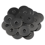 30PCS 3/8 x 1-1/2 Black Fender Washers, 18-8(304) Stainless Steel Flat Fender Washer for M10 Bolts, 3/8 ID x 1-1/2 OD, 0.06'' Th