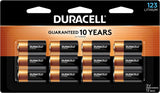 Duracell Cr123A 3V Lithium Battery, 12 Count Pack, 123 3 Volt High Power Lithium Battery, Long-Lasting For Home Safety And Secur