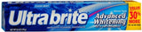 Ultra Brite Advanced Whitening Toothpaste Clean Mint 6 oz (Pack of 9)