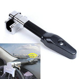 Vechkom Steering Wheel Lock with Alarm, Anti-Theft Car Safety Device
