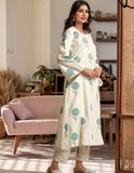 Gosriki Women'S Rayon Viscose Printed Straight Kurta With Pant (Janya Sky-Vks01-Gs_Xxl_Sky Blue_Xx-Large),Sky Blue,2,B0F6NKG2JL