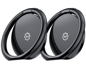 Phone Ring Holder, Wixgear (2 Pack) Universal Magnetic cell Phone Finger Holder with Kickstand Phone Holder for Hand, Phone Ring