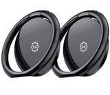 Phone Ring Holder, Wixgear (2 Pack) Universal Magnetic cell Phone Finger Holder with Kickstand Phone Holder for Hand, Phone Ring