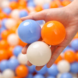 TRENDPLAY Plastic Balls for Ball Pits - Pack of 100 Hollow Balls- Safe Playtime - Perfect for Toddler Baby Pools,Party,Festival 