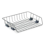 Fellowes Workstation Wire Tray, Side Load, Letter, Black (62112)