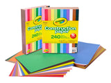 Crayola Construction Paper 480ct (2pck), Bulk School Supplies For Kids, Classroom Supplies, Art Paper for Arts & Crafts