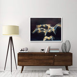 Mute Swan, Munich, Germany-Paper Art-50,,X38,,