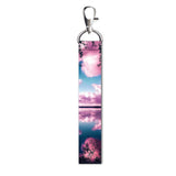 Isee 360 Pink Sky Lanyard Bag Tag With Swivel Lobster For Gift Luggage Bags Backpack Travelers Students Worker L X H 5 X 0.8 Inc