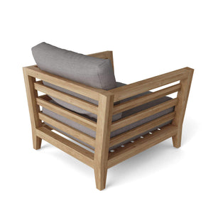 Anderson Teak Ds-831 Cordoba 1-Seater Deep Seating Armchair, Natural