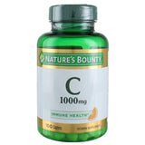 Natures Bounty Vitamin C 1000 mg Immune Health Caplets 100 ea ( Pack of 6)