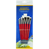 Creative Mark Scrubber Watercolor Brushes - Professional Watercolor Brushes for Scrubbing, Blotting, Re-Shaping Edges, and More!