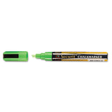 Deflecto SMA510V4 Liquid Chalk Marker, Chisel, Assorted, 4/pack