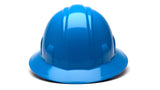 Pyramex SL Series Full Brim Hard Hat 4 Point Suspension Light Blue