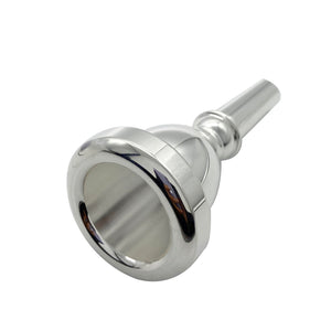 Missmore Premium Silver Plated Tuba Mouthpiece - Enhance Your Performance with Superior Sound Quality and Durability