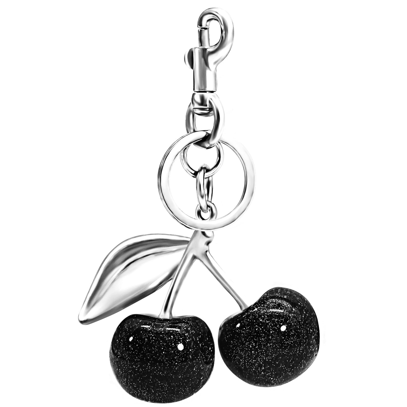 Nylry Cherry Keychain Bag Charm Purse Charms for Handbags Cute Keychain Accessories Gifts for Women Aesthetic Y2K Kawaii Keychai
