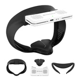 RCstyle Compatible with Quest 3S Fan Cooling Mask for Meta/Oculus Quest 3S Accessories, Circulated Ventilation Eliminates Glasse