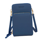 The Style Sutrawomen Small Cross Body Cellphone Bag Pu Leather Versatile Fashion Case Purse Blue|Clothing, Shoes & Accessories |