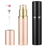 Squway 2PCS Perfume Travel Refillable Bottle, 5ml Cologne Travel Bottle, Atomizer Sprayer for Perfume, Mini Cologne Dispenser Em