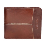Style Shoes Men Brown Genuine Leather Wallet