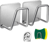 Vietnam Stainless Steel Self Adhesive Sponge Holder for Kitchen Sink,Waterproof Sticky Hook, Scrubber Hanger Caddy Storage Sink