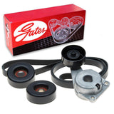Gates Complete Serpentine Belt Drive Component Kit compatible with Ford F-150 4.6L 5.4L V8 2005-2010