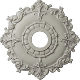 Ekena Millwork CM18RLPCF Riley Ceiling Medallion, Pot of Cream