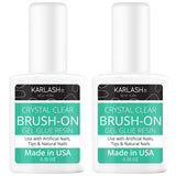 Karlash Super Strong Brush On Nail Glue for Acrylic Nails and Press on Nails Nail Bond Nail Glue Adhesive, Perfect for False Acr