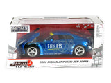 Jada 2009 Nissan GTR (R35) Ben Sopra Blue JDM Tuners 1/24 Diecast Model Car